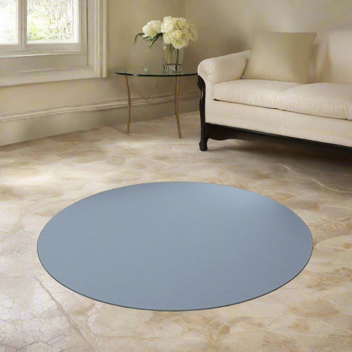 Round Rug - Pearl Mist