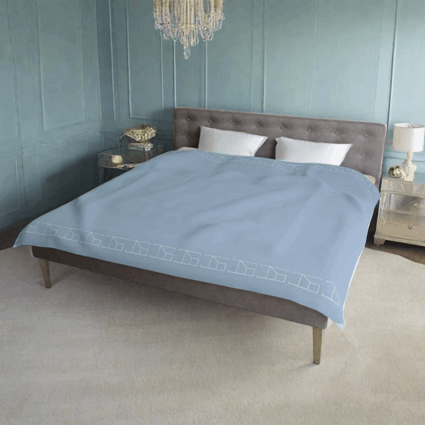 Duvet Cover - Blue Mist