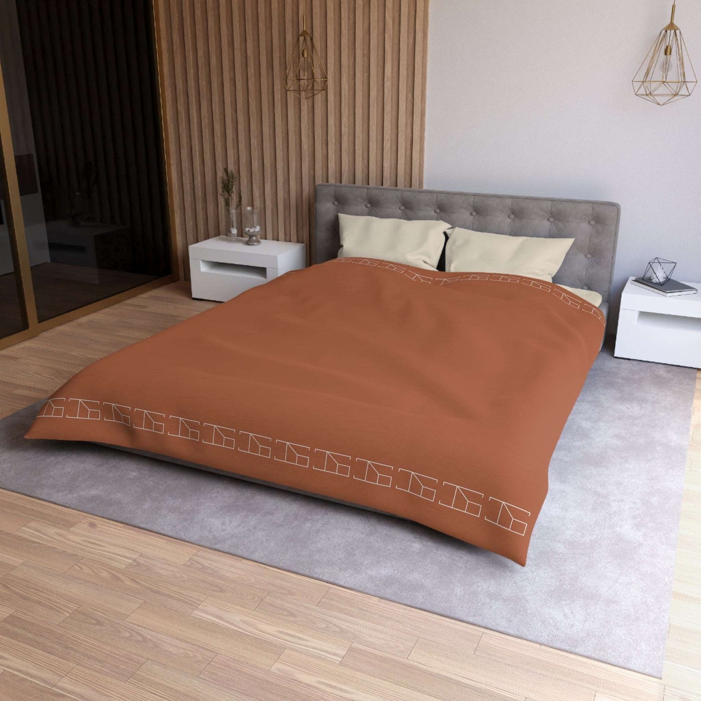 Duvet Cover - Brown Sugar - Duvet CoversKingJust Design