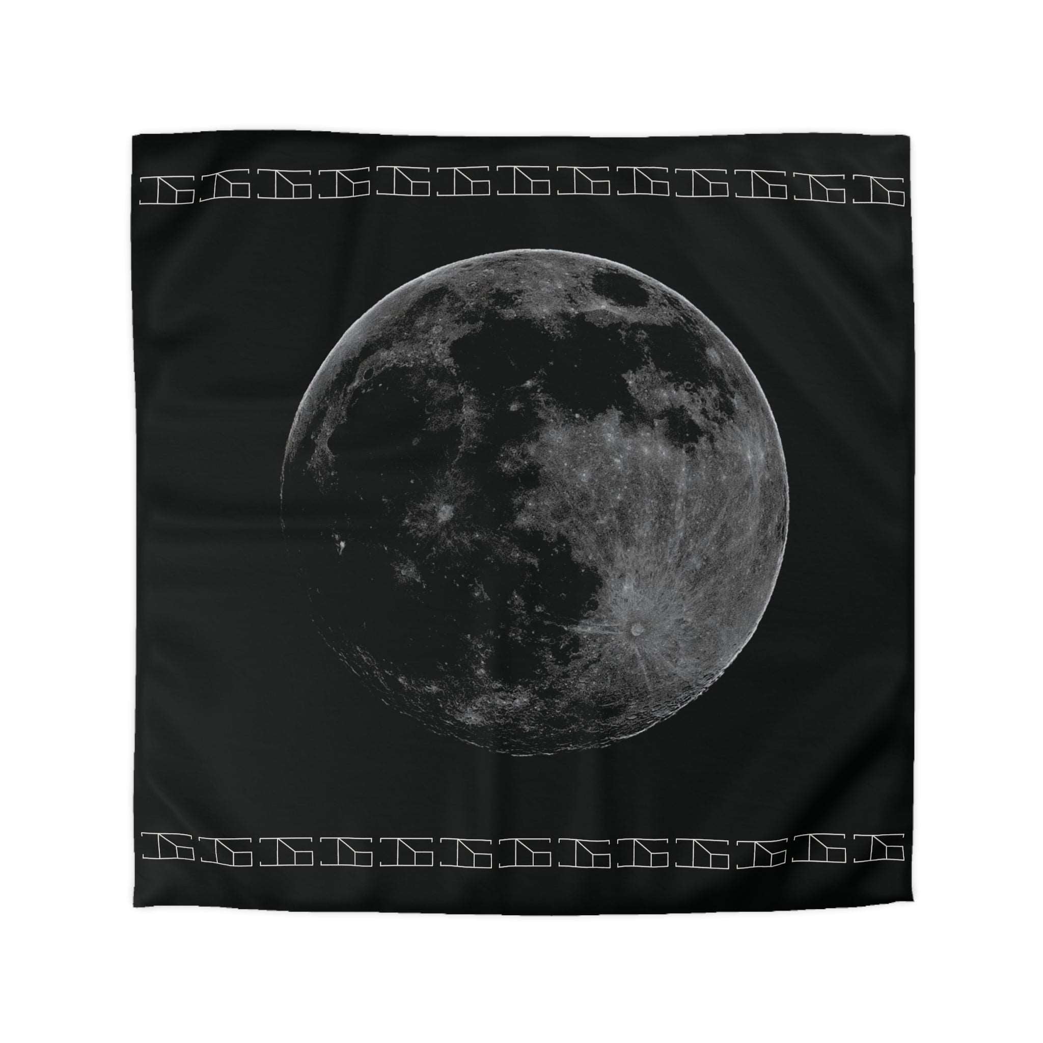 Duvet Cover - Nocturnal Silence Collection - Duvet CoversQueenWhiteJust Design