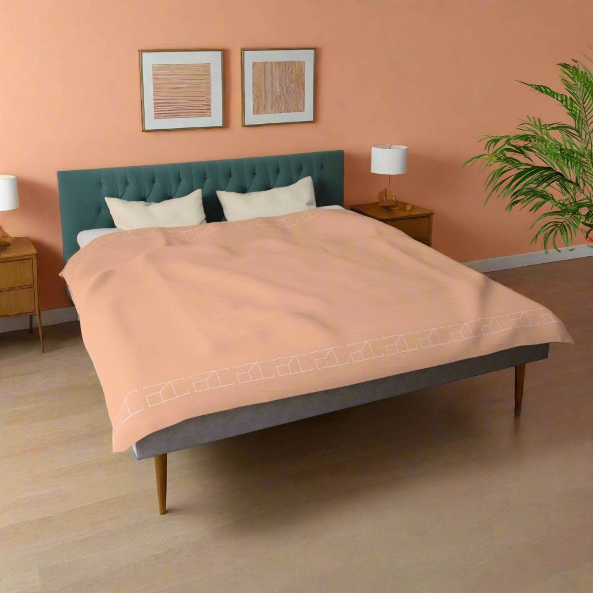 Duvet Cover - Peach